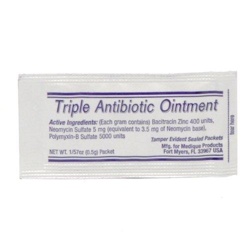 Medifirst Triple Antibiotic Ointment 0.5g, 25 packets