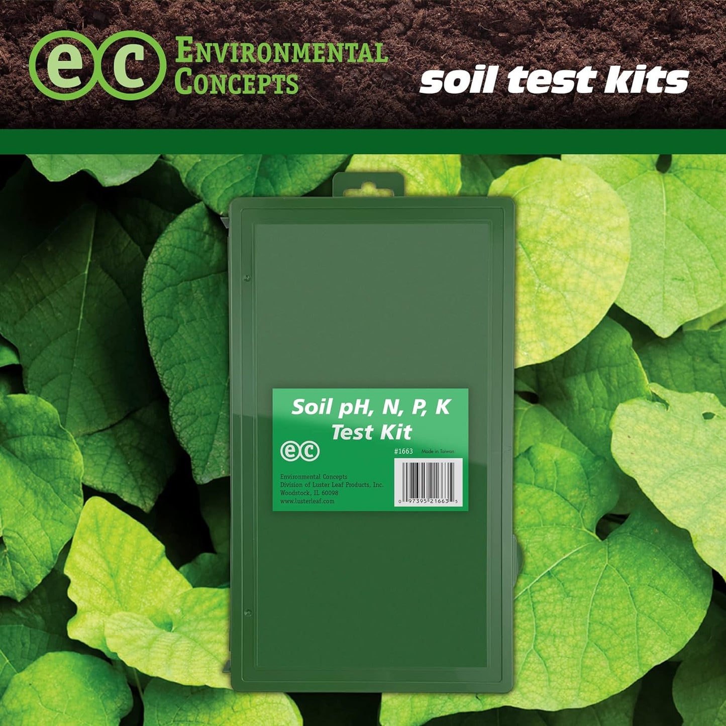 Luster Leaf  1663 Soil Test Kit (Green)