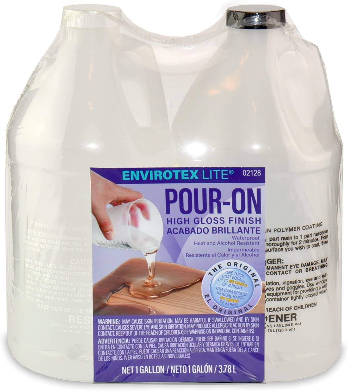 Envirotex Lite Pour On High Gloss Finish 1 Gallon