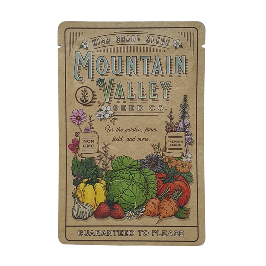 Mountain Valley Red Garnet Amaranth Microgreens 4000 Seeds - 4g Packet