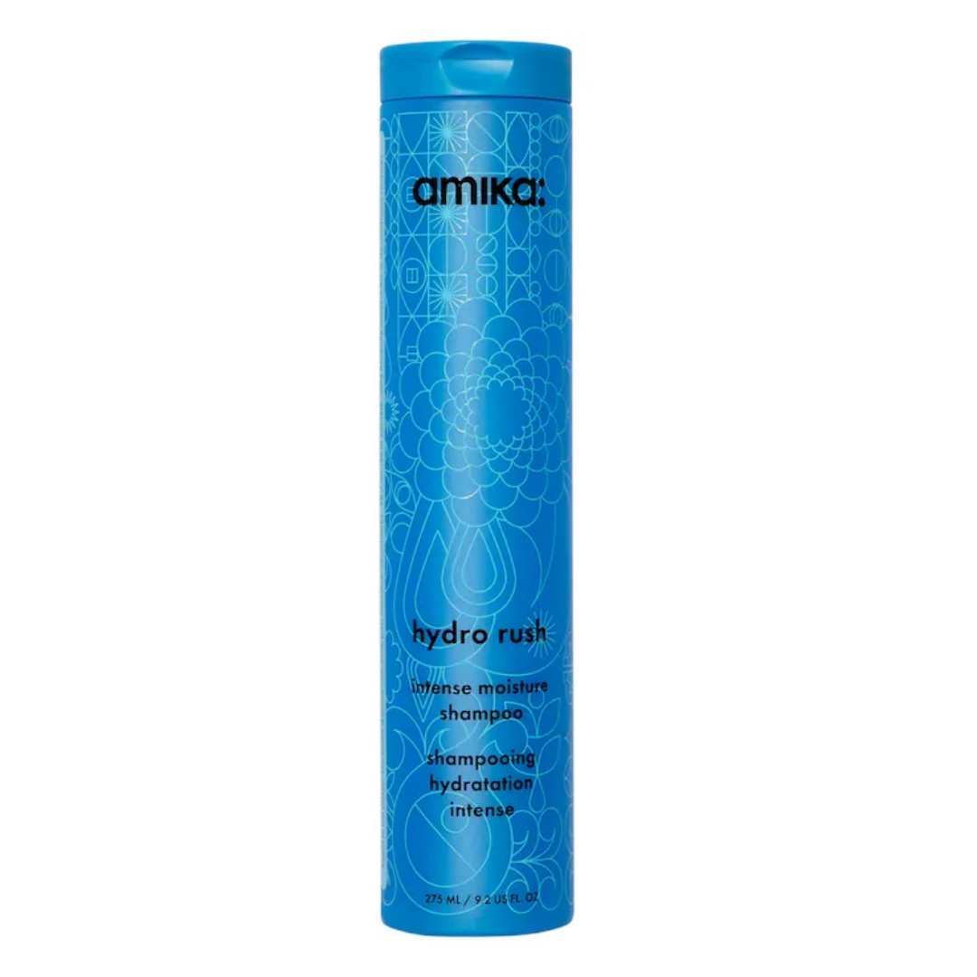 Amika Hydro Rush Intense Moisture Shampoo, 275 ml / 9.2 fl. oz.