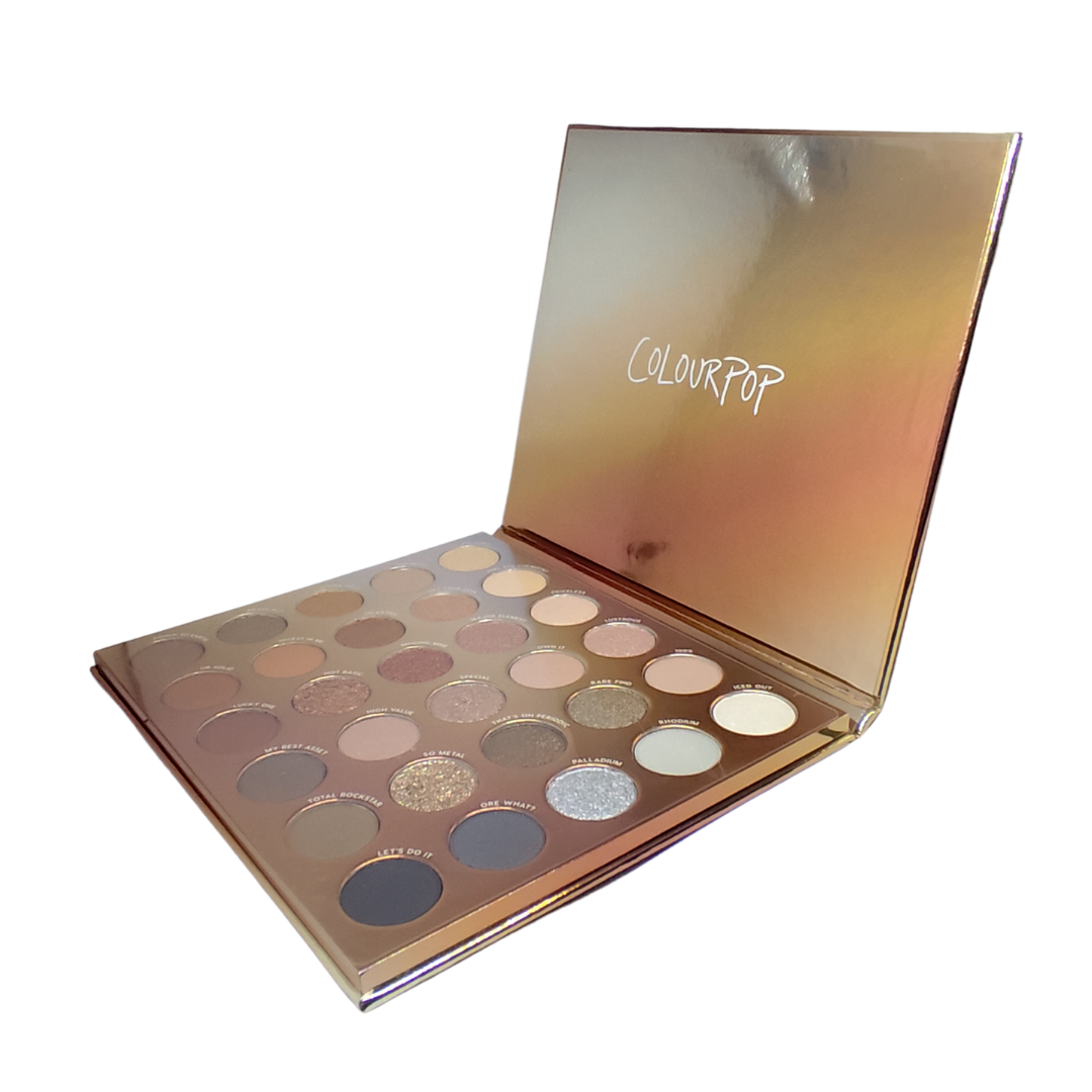 Colourpop Precious Metals Sparkly Neutral Eyeshadow Palette