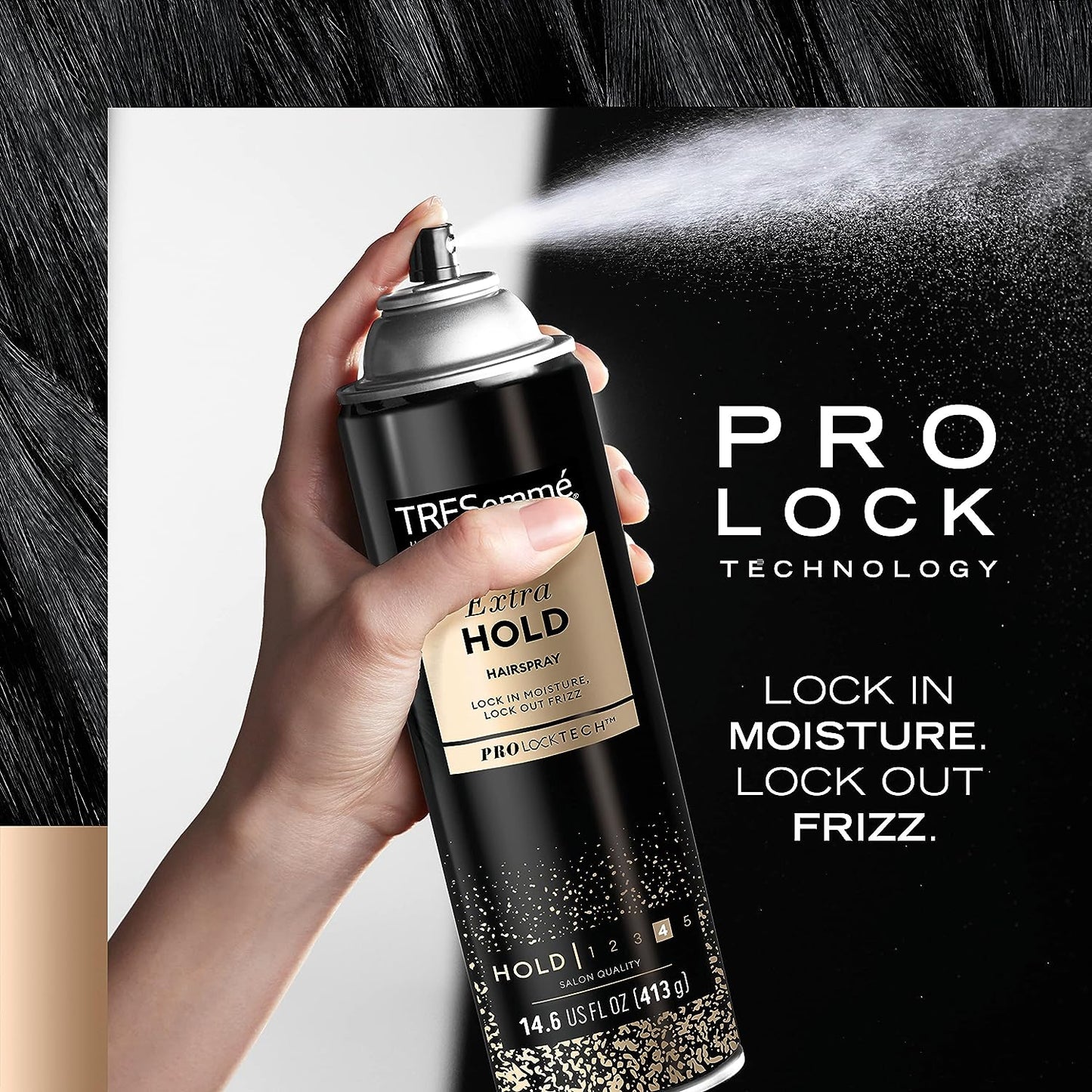 Tresemme Used By Professional Extra Hold Hair Spray Pro Locktech 14.6 oz / 413g