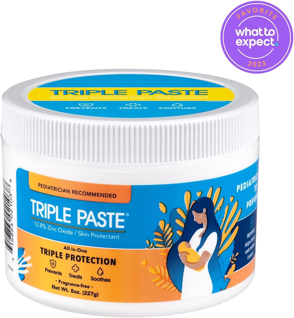 Triple Paste Skin Protectant All In One Triple Protection 8 oz / 227g