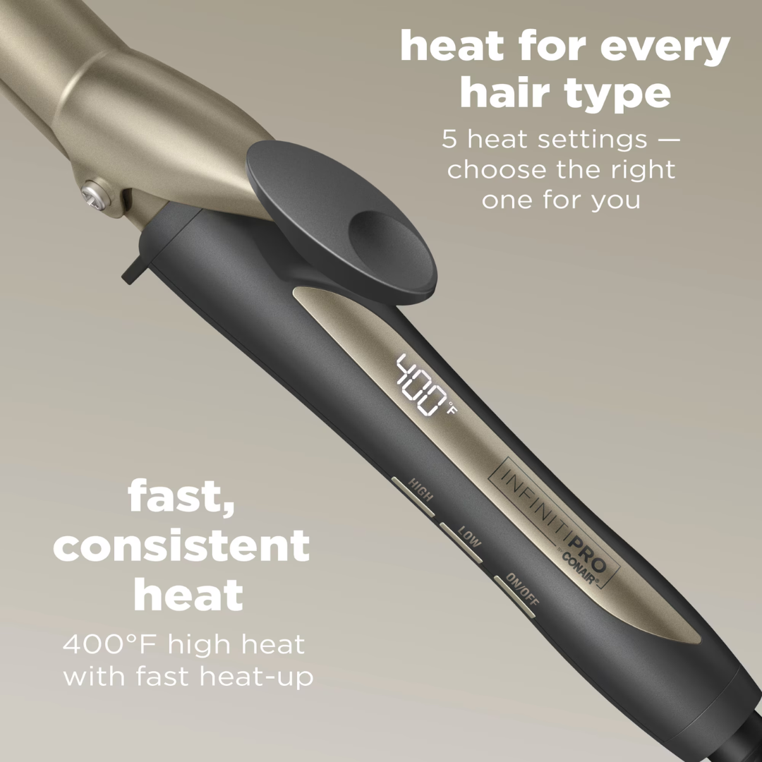 Conair Infiniti Pro 1 In. Tourmaline Ceramic Curling Iron, CD1000