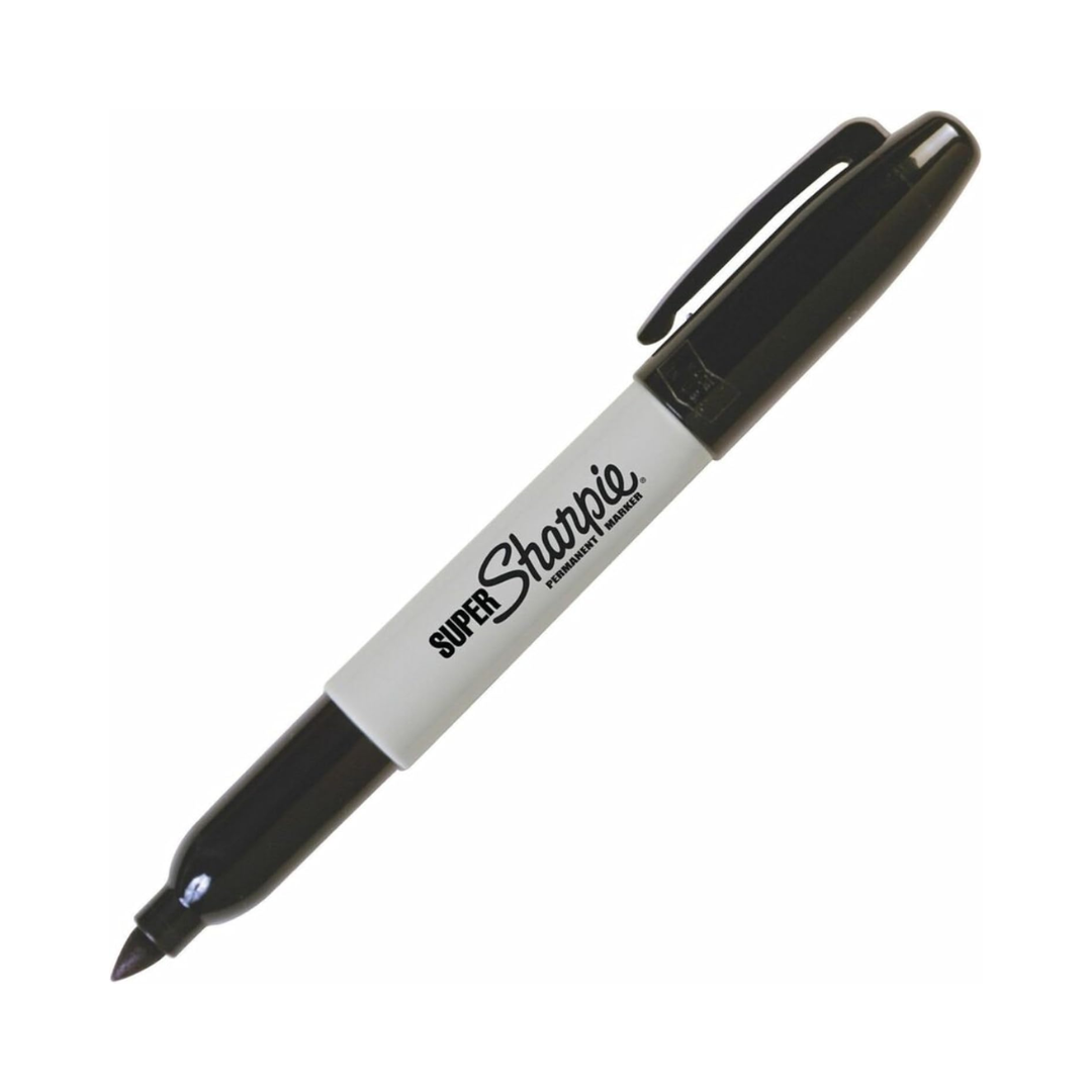 Sharpie Super Permanent Marker Black, 1 Count