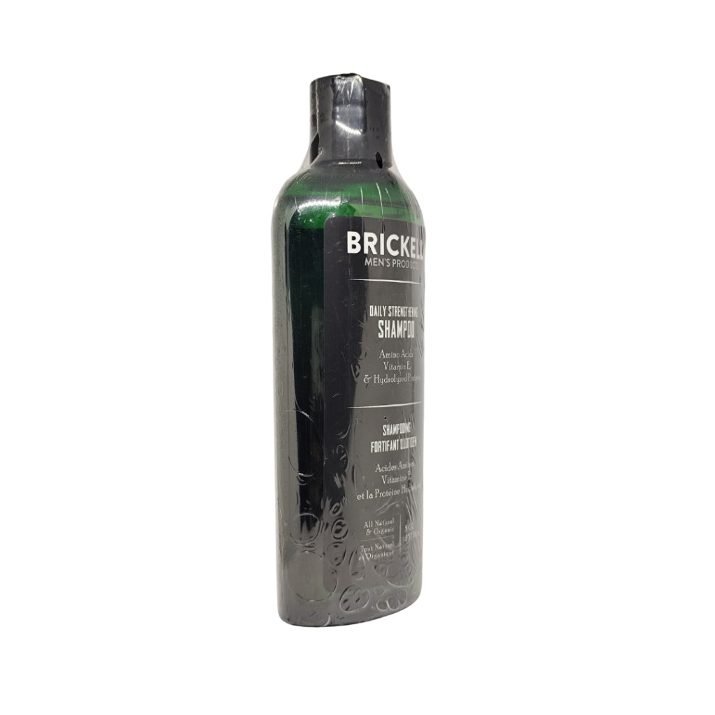 Brickell Daily Strengthening Shampoo for Men, 8 oz. / 237 ml