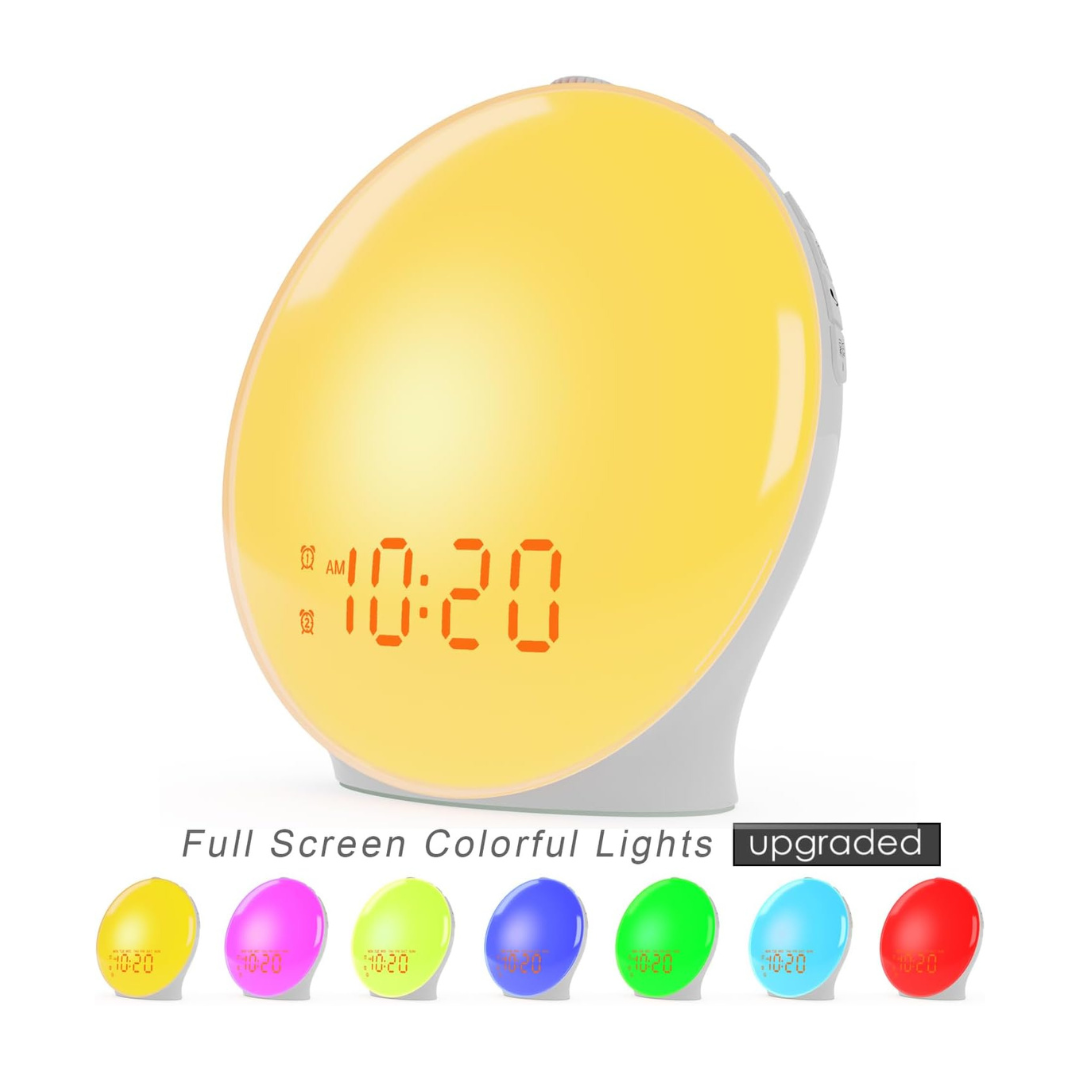 Jall Smart Wake-Up Light Alarm Clock K8 320 Up To Lux