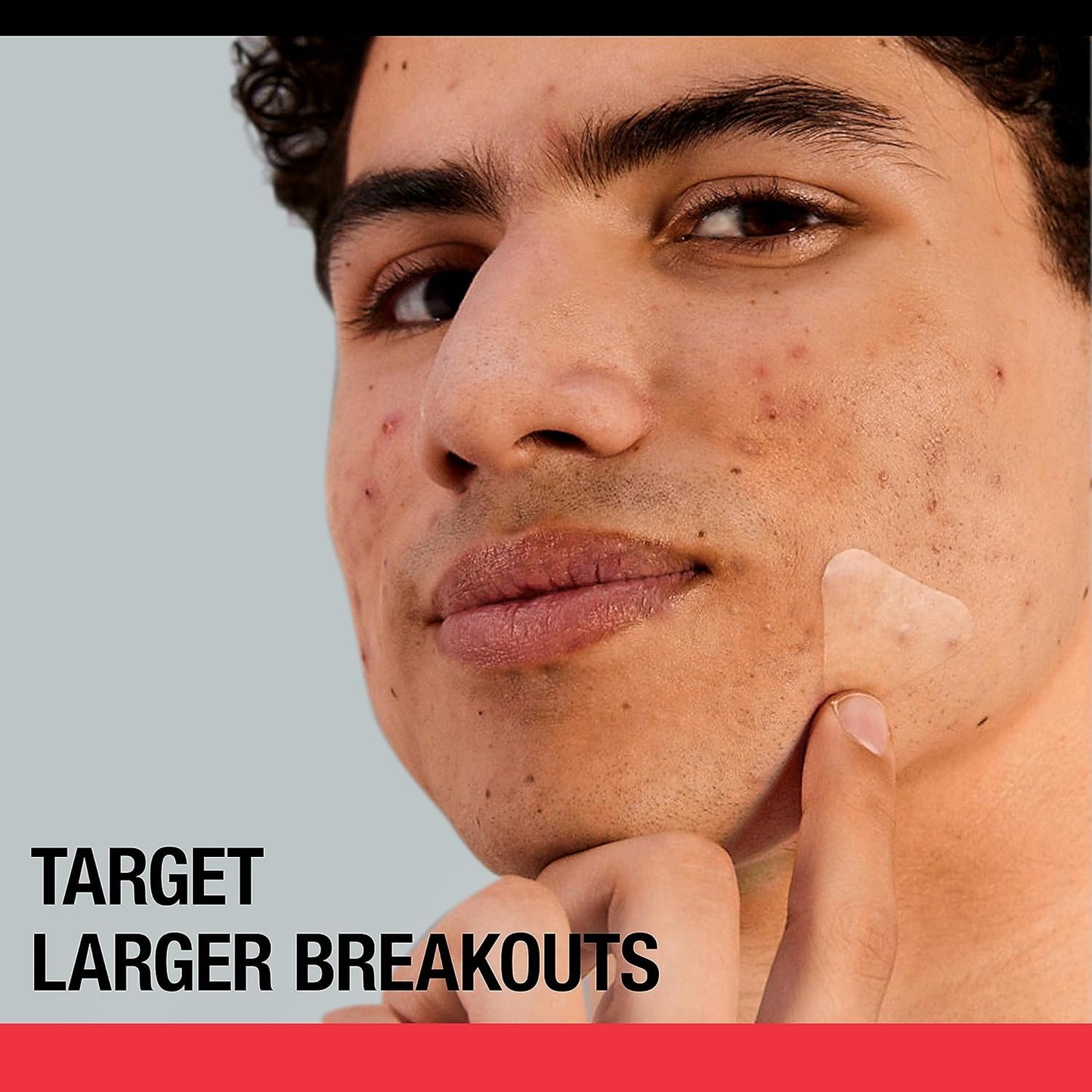 Neutrogena Stubborn Acne Ultra Thin Blemish Patches Combination Pack 5 Small And 5 Large Triangle, 10 CT Patches