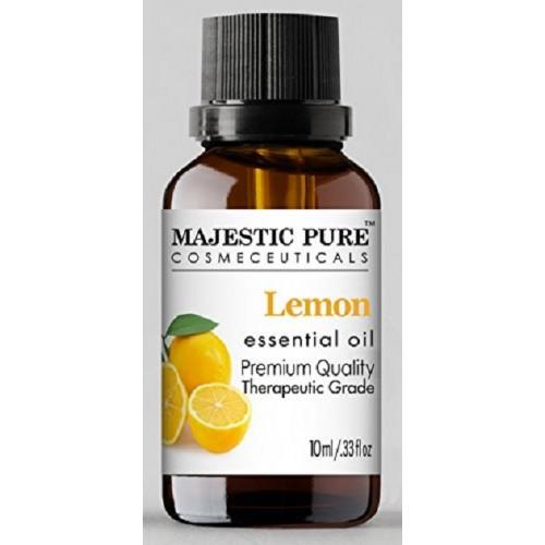 Majestic Pure Aromatherapy Essential Oils 10ml (Lemon)