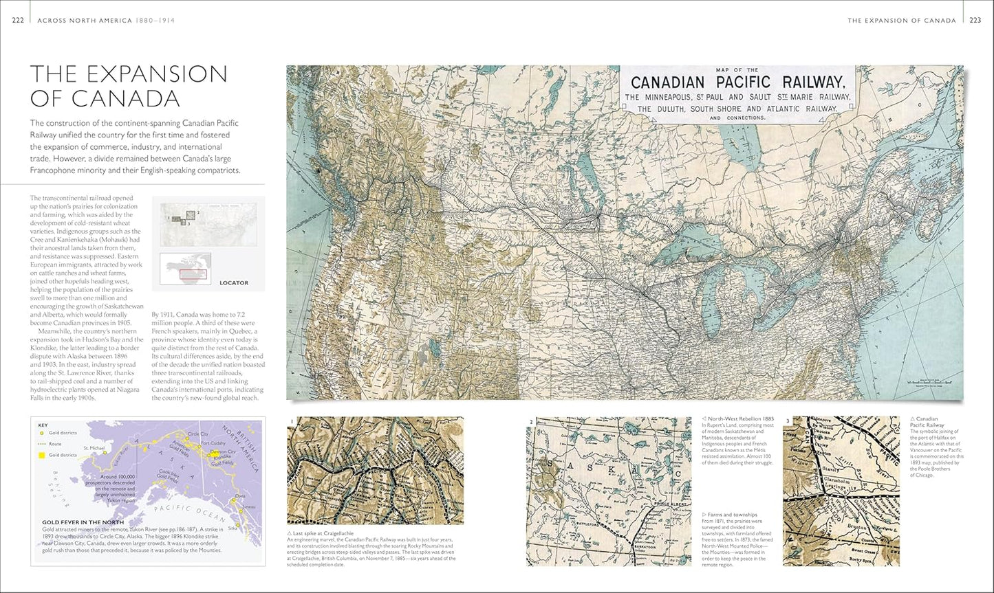 Smithsonian History of North America Map by Map