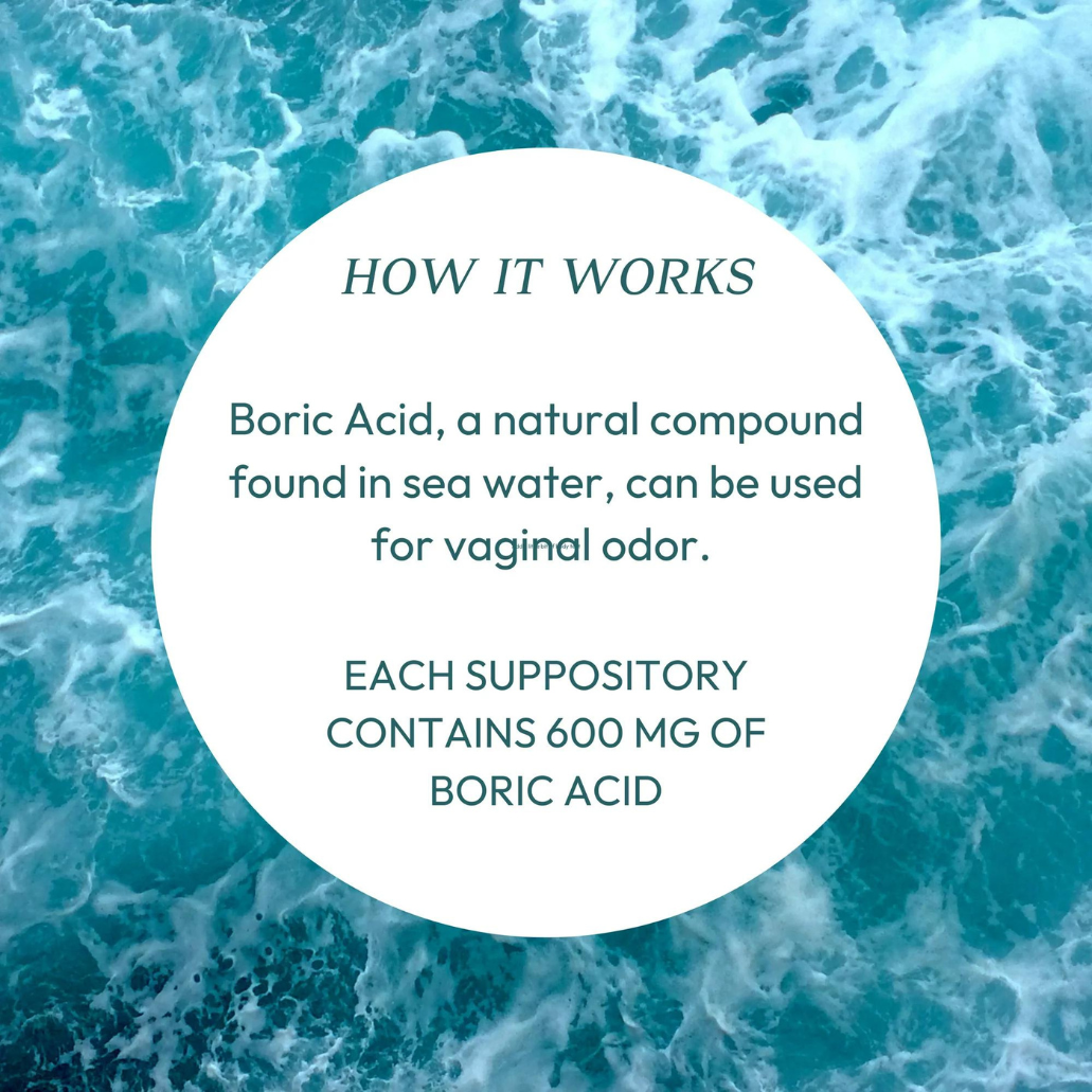 ph-D Feminine Health Vaginal Suppositories For Vaginal Odor 600mg Each 24 Count