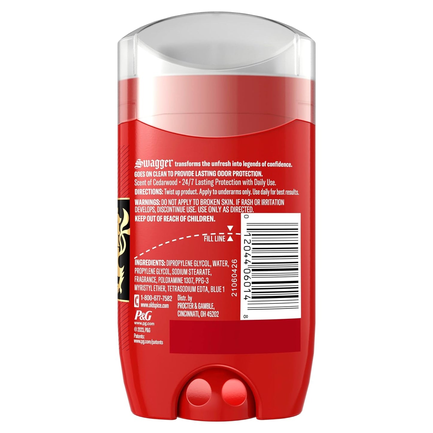 Old Spice Swagger Scent of Cedarwood Deodorant 85g