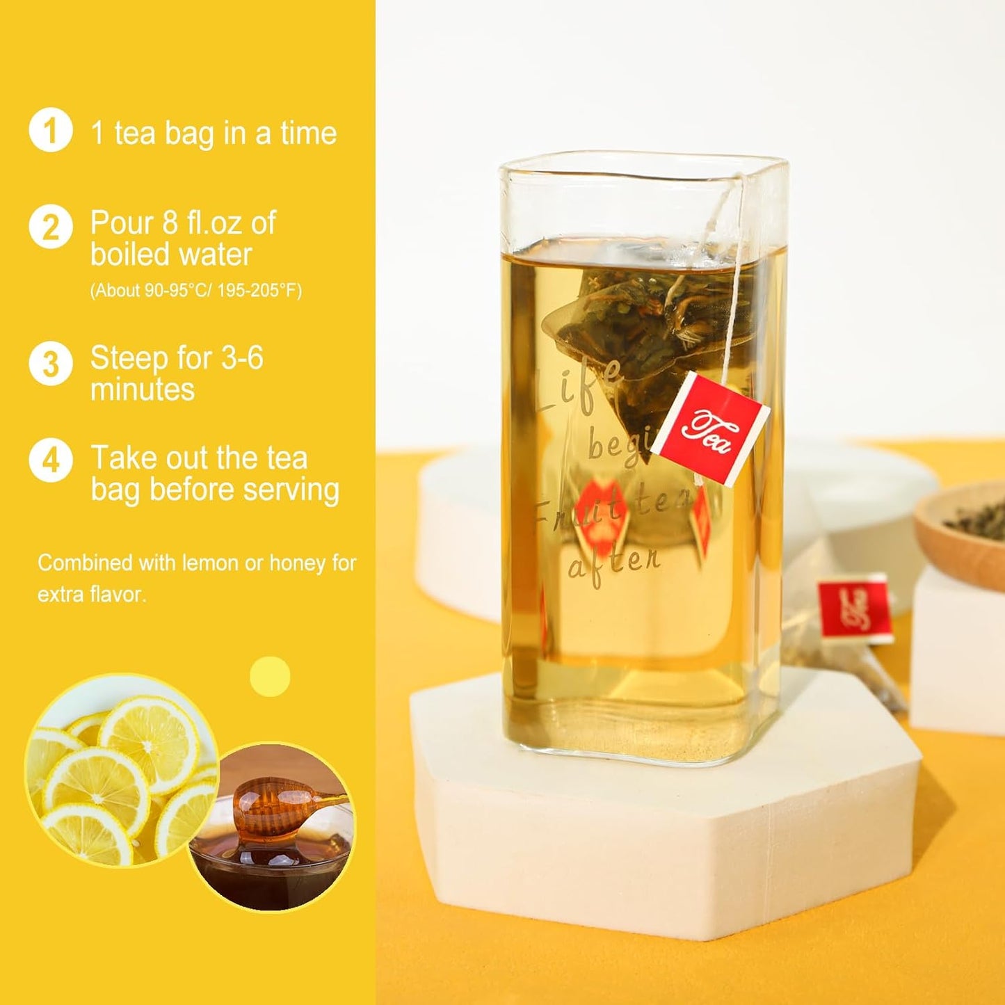 FullChea Dandelion Leaf & Root Tea 50 Tea Bags (100g)