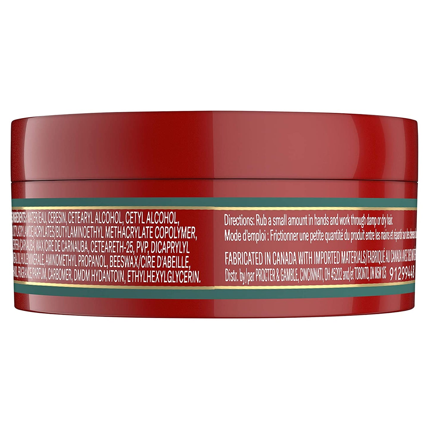 Old Spice Hair Styling Paste with Beeswax Medium-High Hold Low Shine, 2.22 oz. / 63g