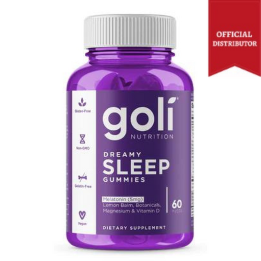 Goli Nutrition Dreamy Sleep Gummies Supplement 60 Pieces