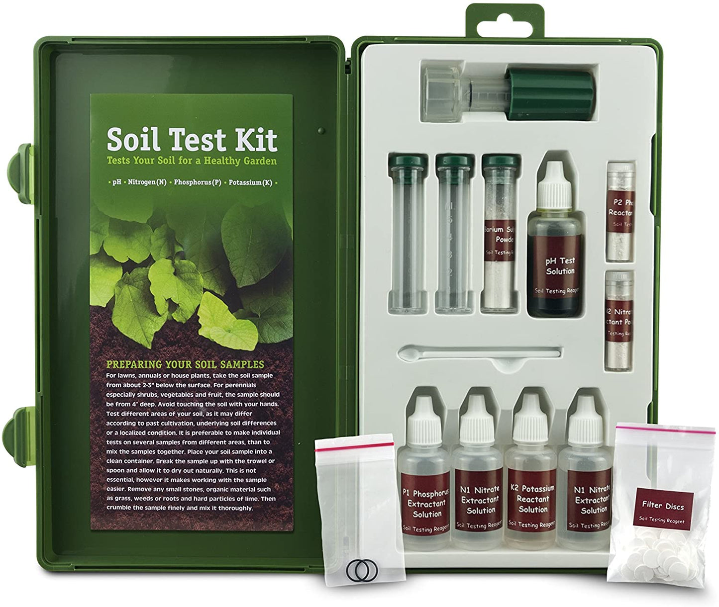 Luster Leaf 1662 Environmental Concepts Soil Test Kit for a Healthy Garden, 40 Tests