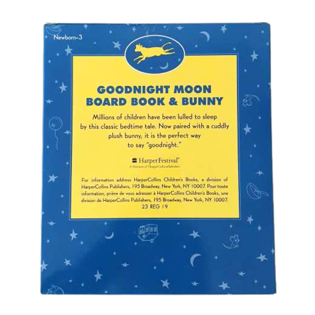 Goodnight Moon Board Book & Bunny