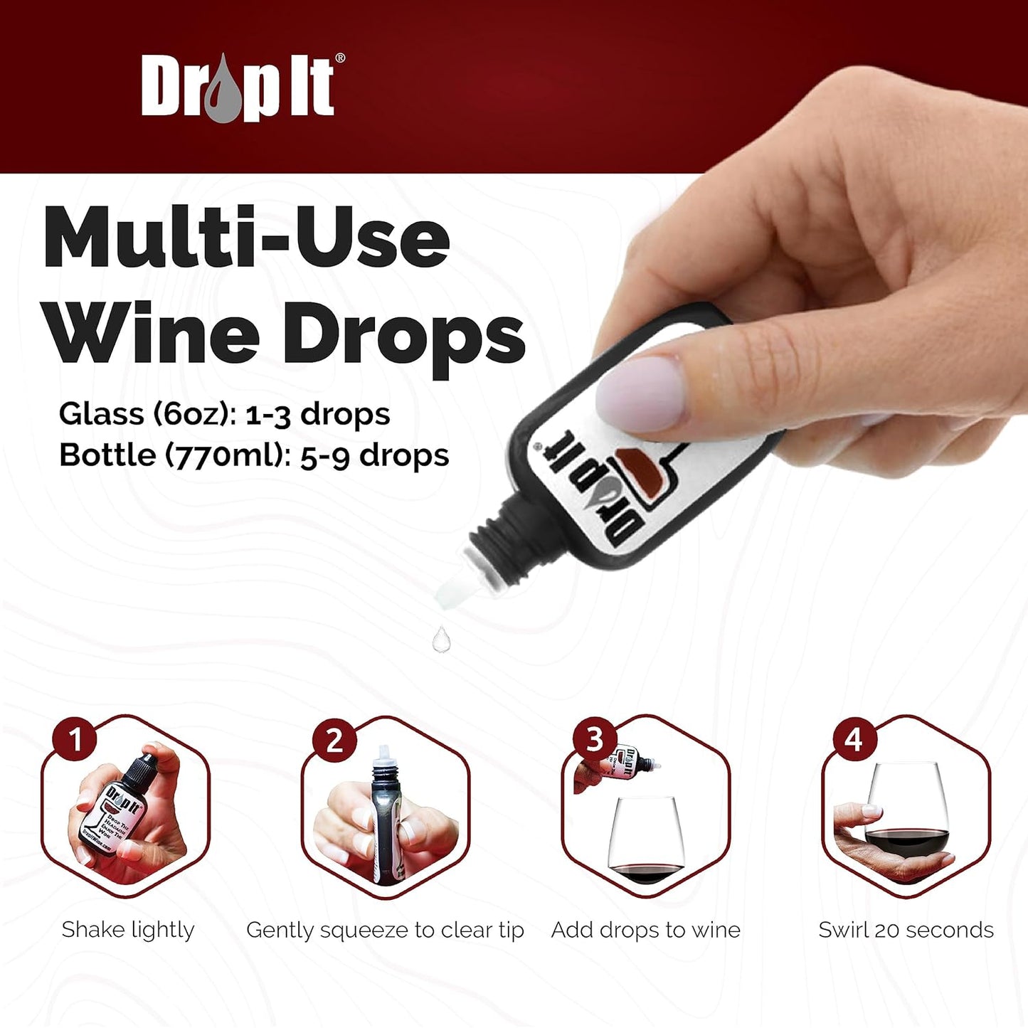 Drop It Natural Wine Sulfite Remover and Wine Tannin Remover 2 Pack