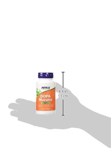 NOW Dopa Mucuna, Brain Support (90 Veg Capsules)