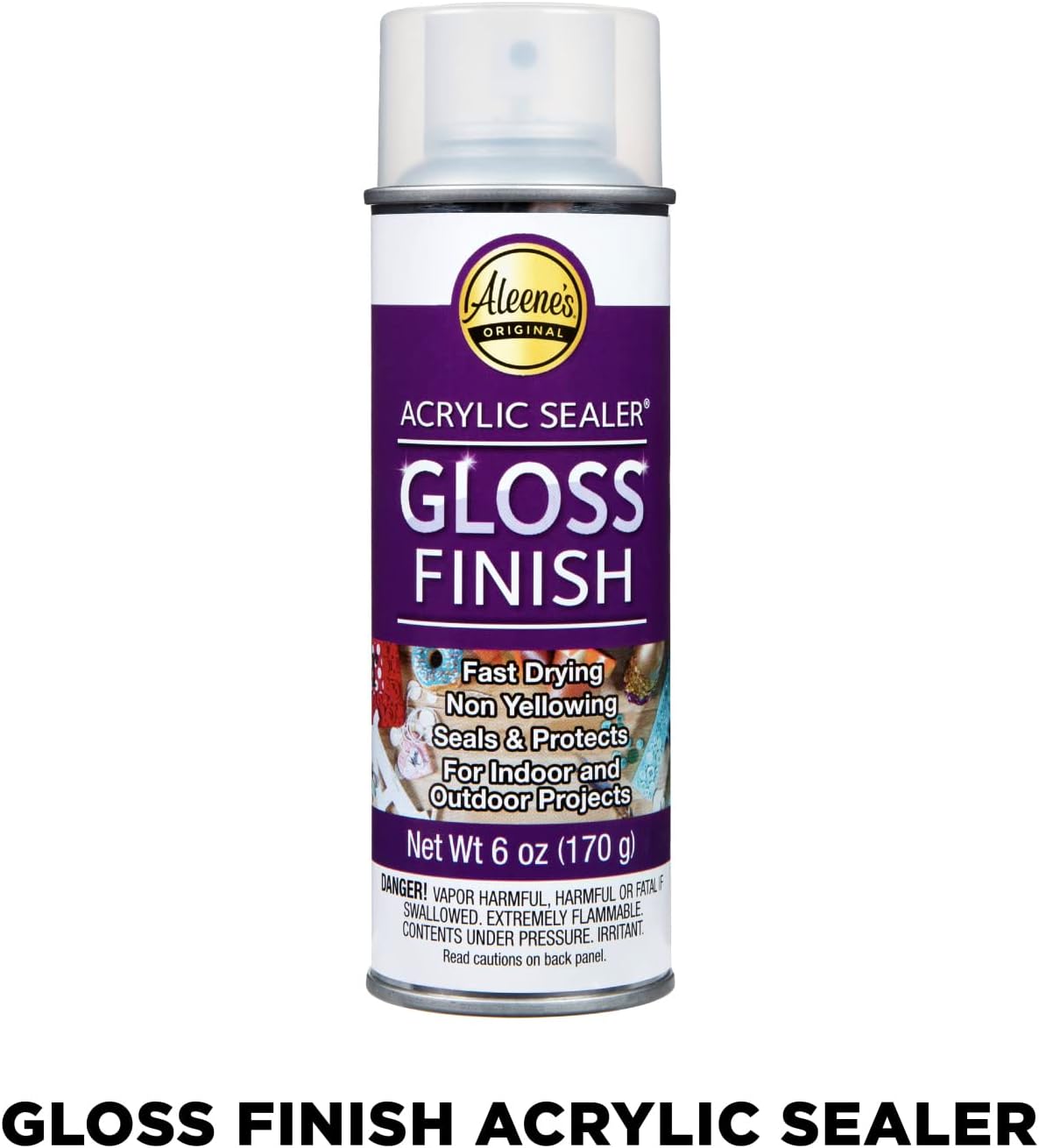 Aleene's Spray Acrylic Sealer, Gloss Finish, 170 g / 6 oz