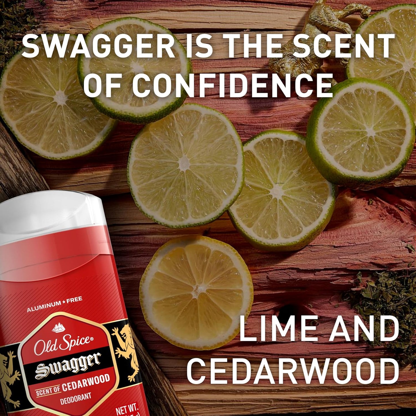 Old Spice Swagger Scent of Cedarwood Deodorant 85g