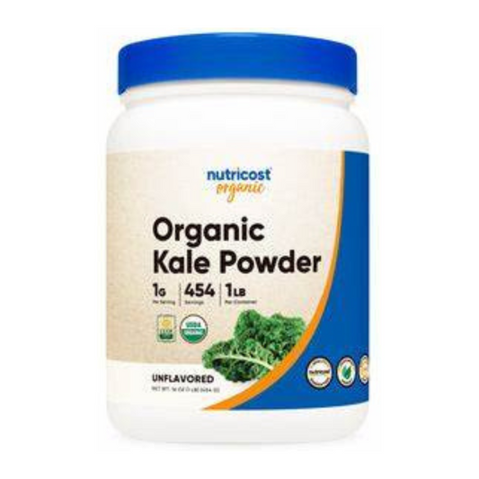 Nutricost Organic Kale Powder Unflavored 16 oz / 454g