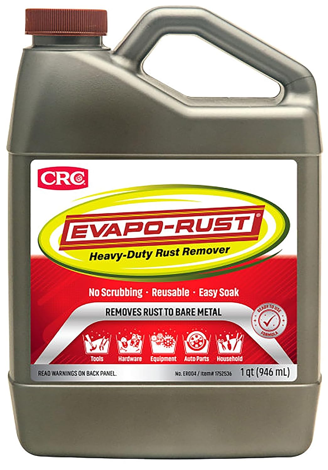 CRC Evapo - Rust Heavy Duty Rust Remover, 1 quart / 946 ml