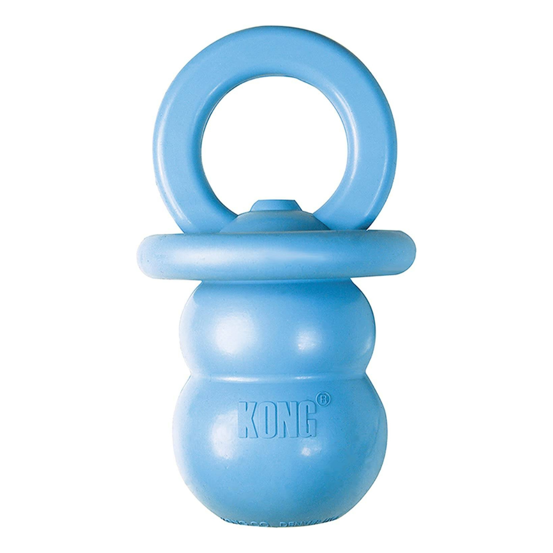 KONG Binkie Soft Teething Rubber Treat Dispensing Dog Toy for Small/Petit up to 20 lbs. / 9kg