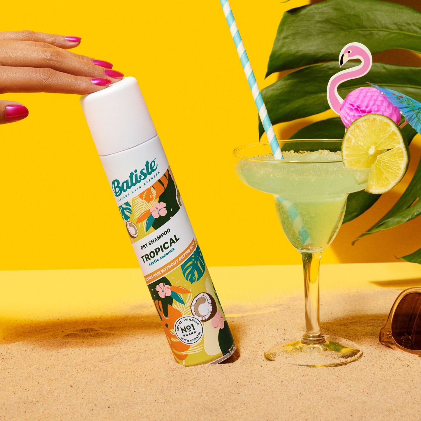 Batiste Dry Shampoo Tropical Vanilla Coconut, 200 ml / 120 g