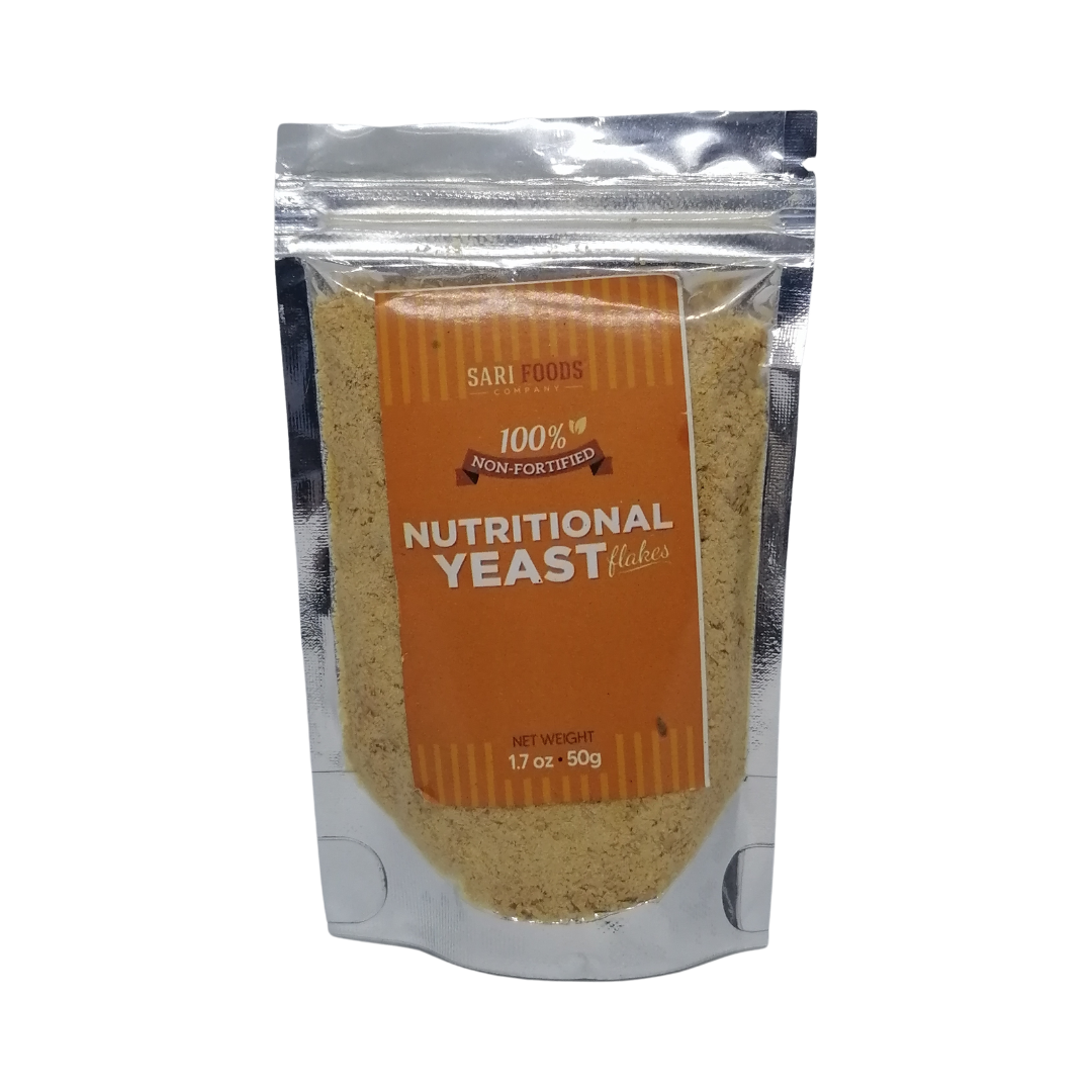 Trial Size Sari Foods Nutritional Yeast Flakes, 1.7 oz / 50 g