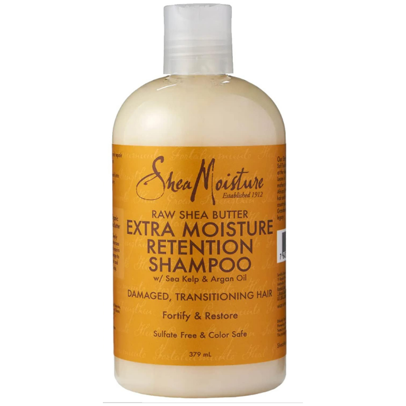 SheaMoisture Raw Shea Butter Extra Moisture Retention Shampoo w/ Sea Kelp & Argan Oil 379 ml