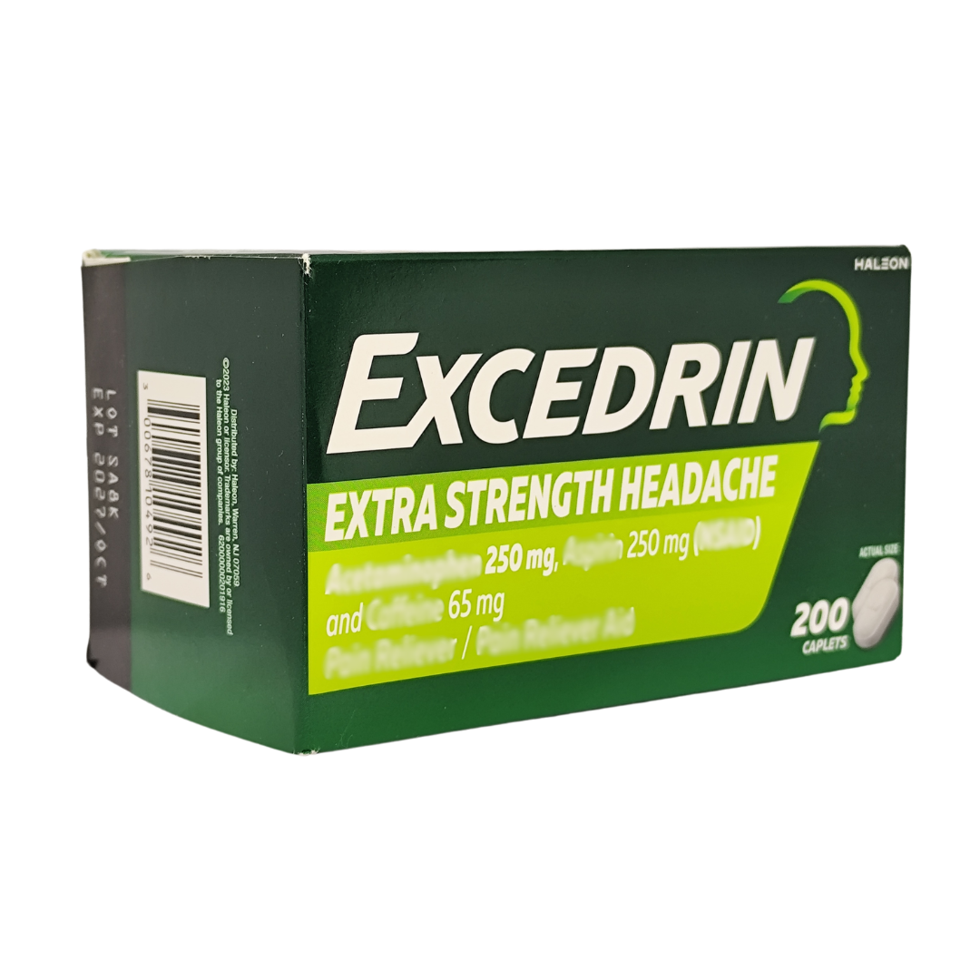 Excedrin Extra Strength Reliever, 200 Caplets