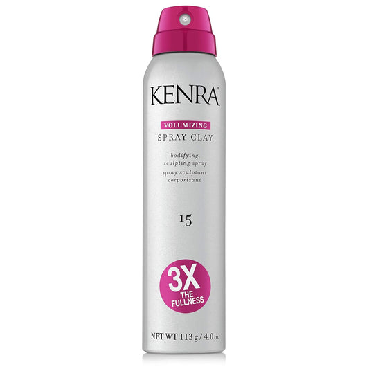 Kenra Volumizing Spray Clay 15 Bodifying, Fullness Spray 3X The Fullness 113 g / 4 oz