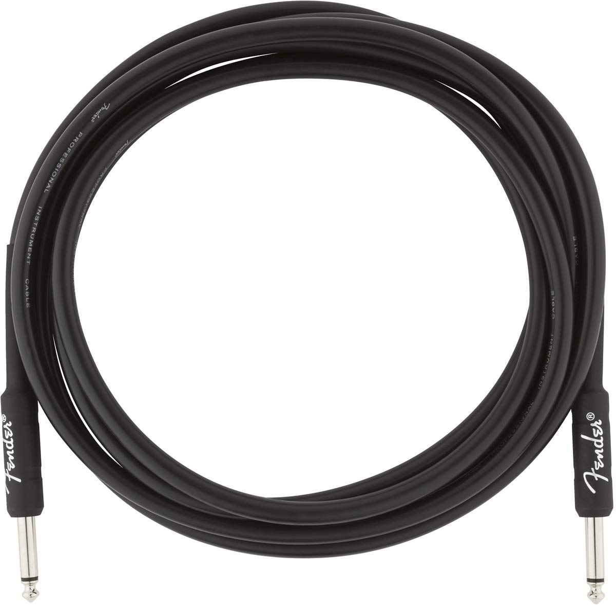 Fender Professional Series Instrument Cable 3M Black  - 10ft