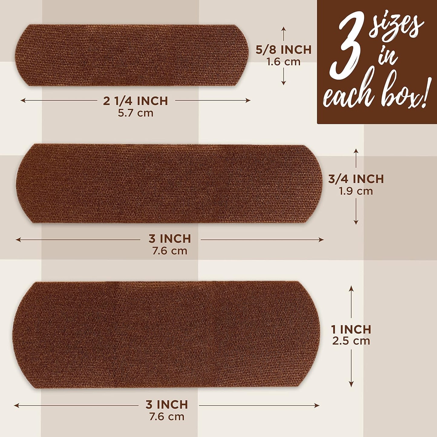 Band-Aid Brand Adhesive Bandages, Ourtone Flexible Fabric Protection & Care of Minor Cuts & Scrapes Assorted Sizes, 30 Pieces