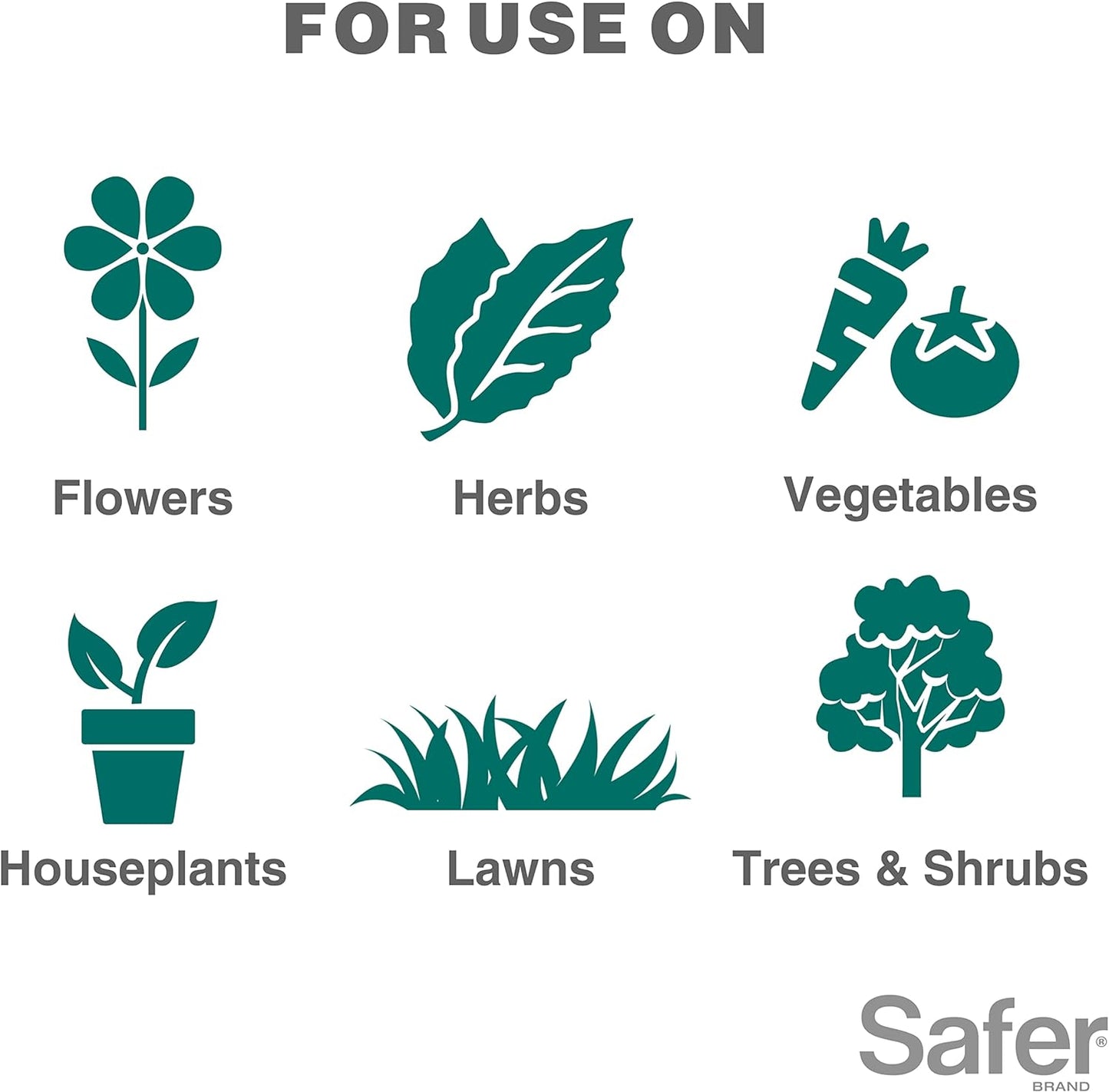 Safer Brand Neem Oil Concentrate Fungicide, Miticide, Insecticide For Organic Gardening - 16 fl oz / 473ml