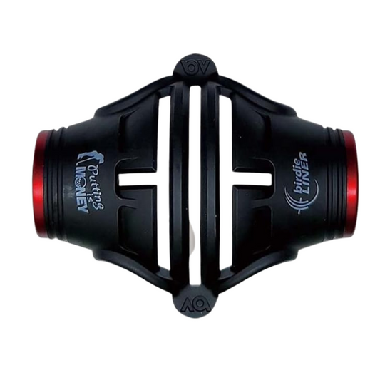 Birdie Liner Golf Ball Marker Alignment Tool Black Edition, 1 Count