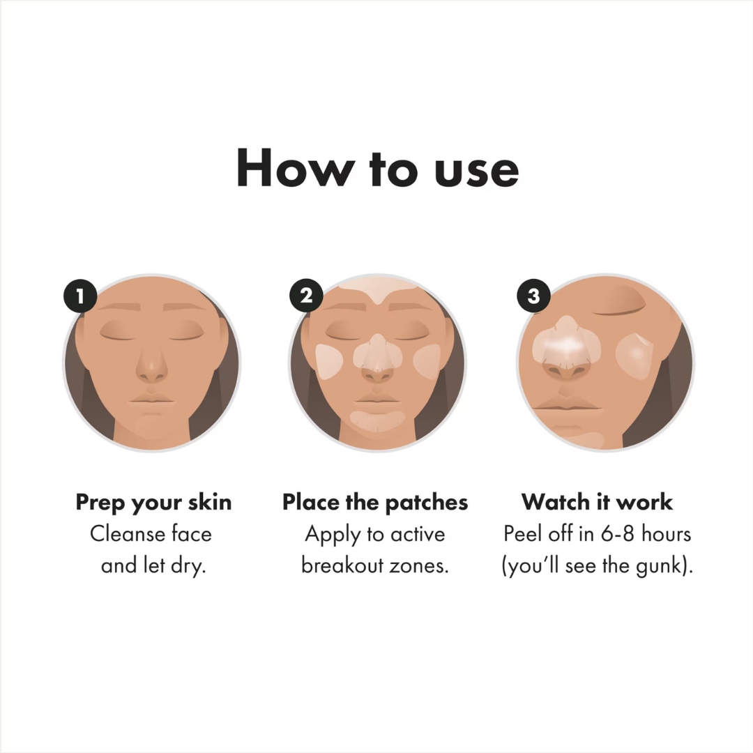 Hero Mighty Patch Face for Oily & Combination Skin, 5 Count