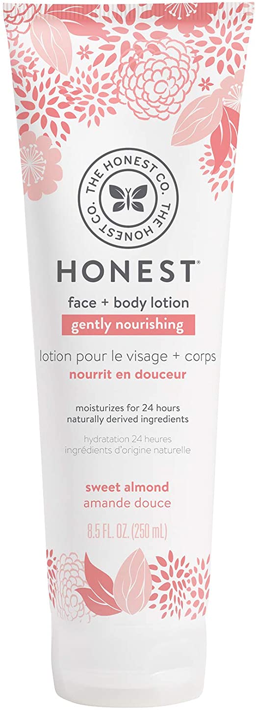 The Honest Co. Gently Nourishing Sweet Almond Face + Body Lotion 250 ml