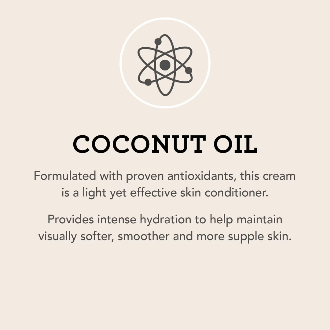 NatureWell Extra Virgin Coconut Oil Moisturizing Cream, 16 oz / 454 g