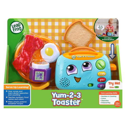 LeapFrog Yum 2-3 Toaster Learning Toy