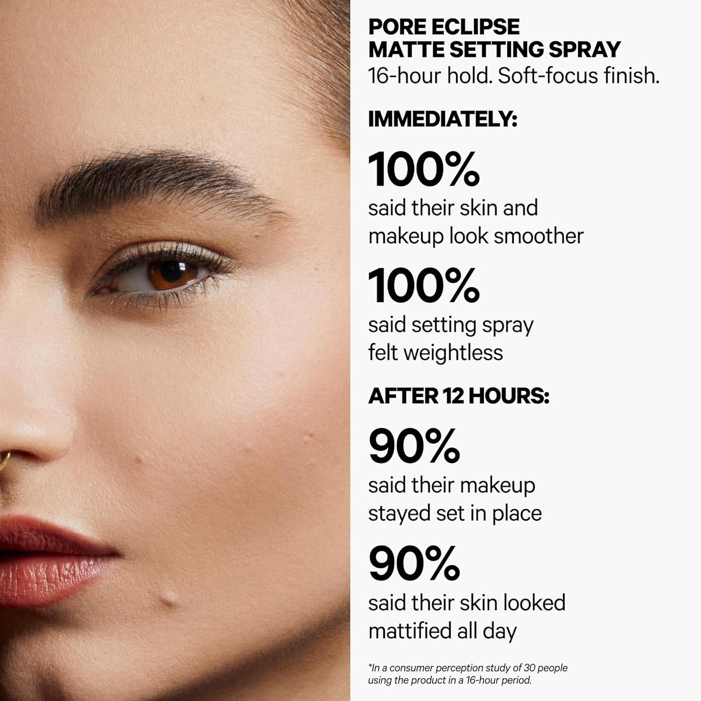 Milk Makeup Pore Eclipse Matte Setting Spray, 85 ml / 2.87 fl. oz.