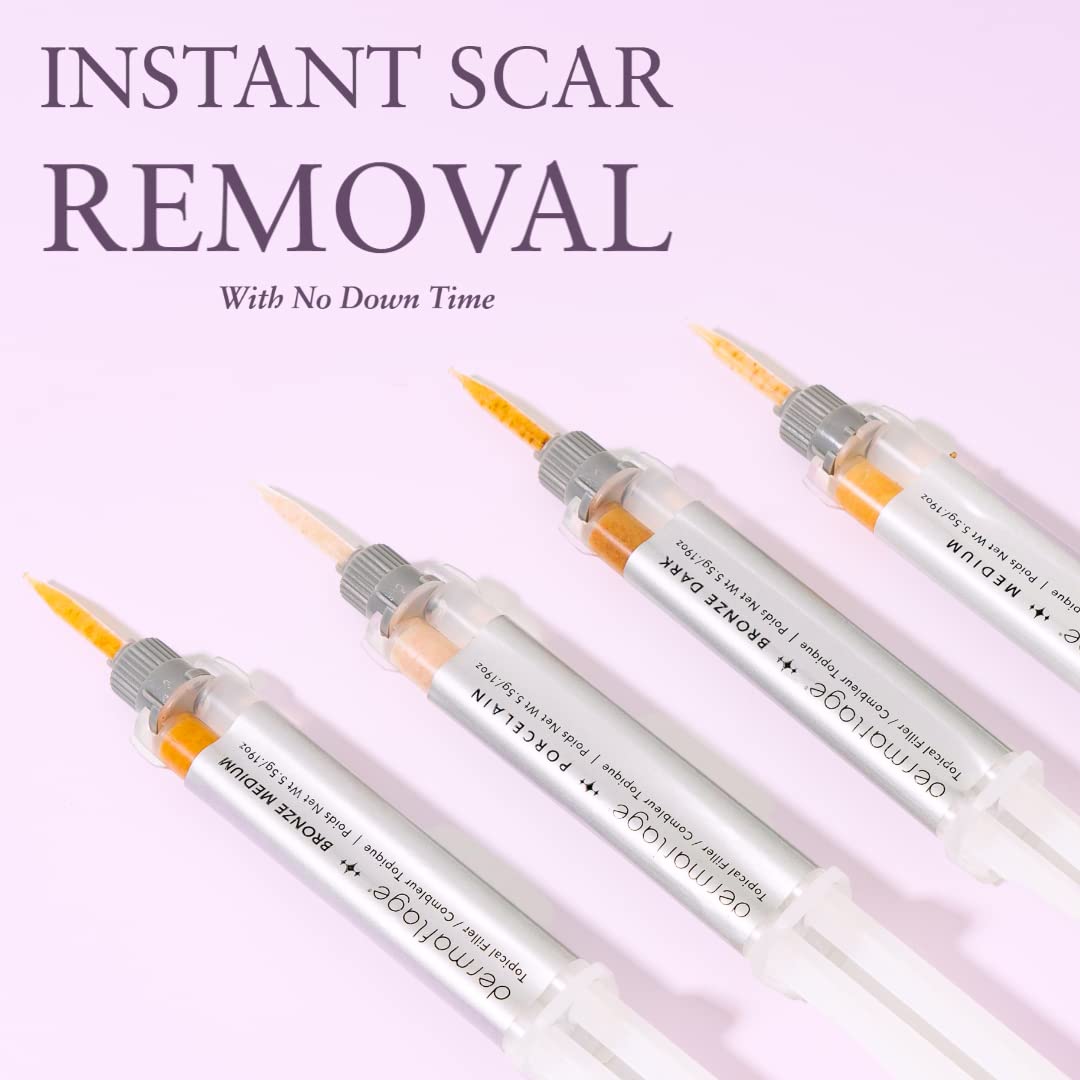 Dermaflage The Hollywood Topical Filler Medium Cool Starter Kit, 5.5 g / 0.19 oz