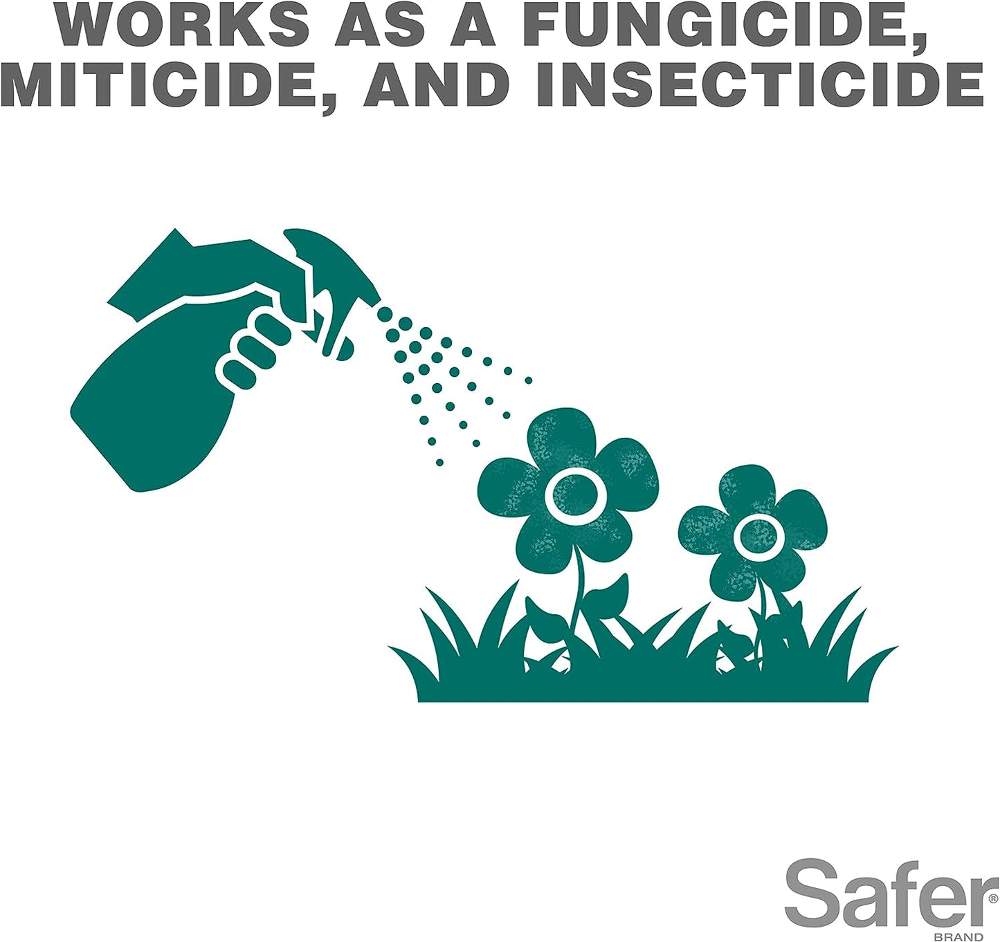 Safer Brand Neem Oil Concentrate Fungicide, Miticide, Insecticide For Organic Gardening - 16 fl oz / 473ml