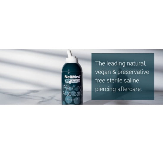 NeilMed NeilCleanse Piercing Aftercare Fine Mist, 6.3 oz / 177.6 g