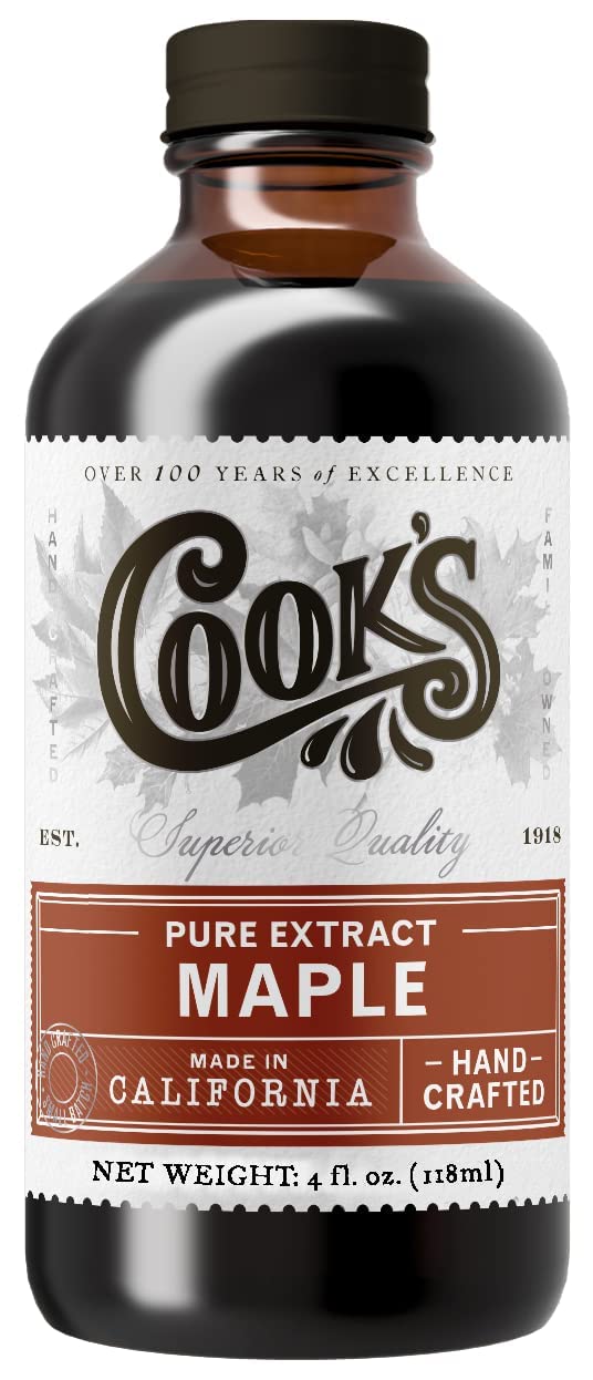 Cook's All Natural Premium Pure Maple Extract, 4 oz.
