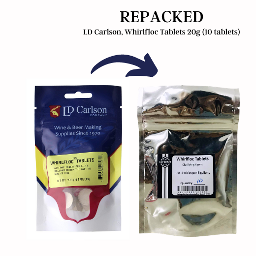 LD Carlson, Whirlfloc Tablets 20g (10 tablets)