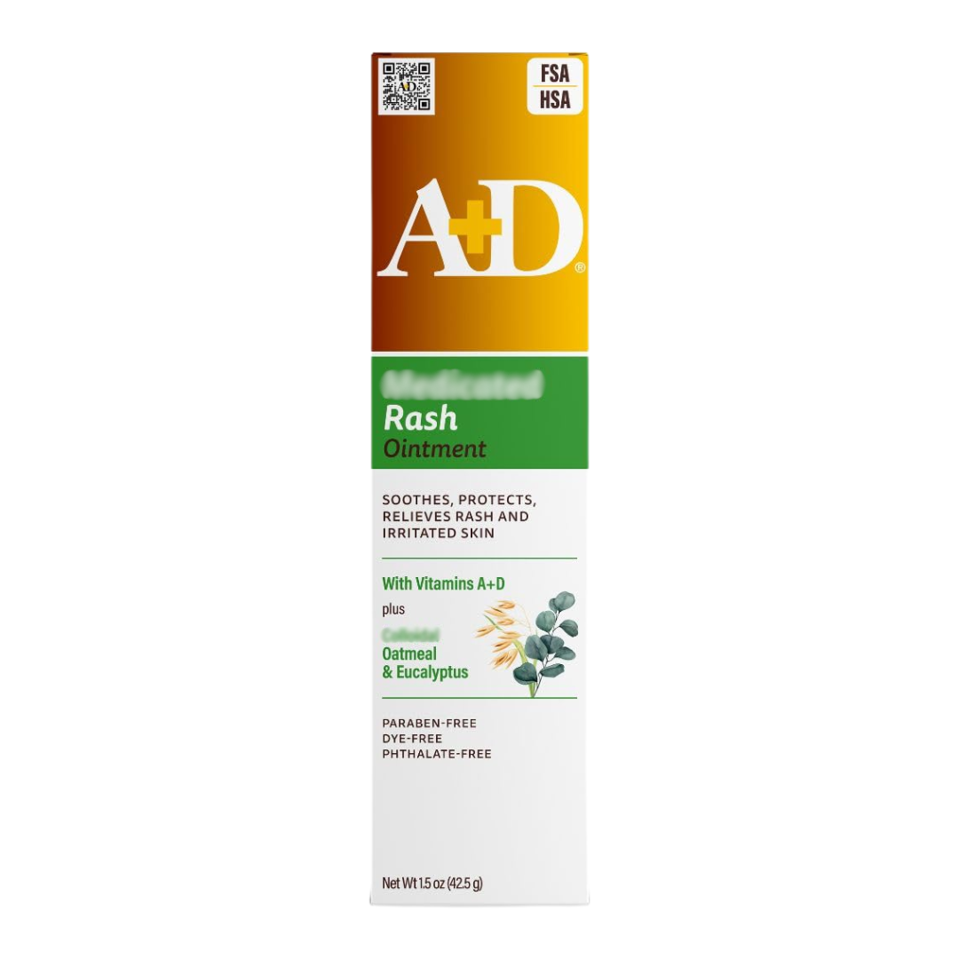 A+D Therapeutic Rash Ointment, 1.5 oz / 42.5 g