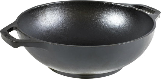 LODGE Cast Iron Mini Wok 9 Inch x 22.8 cm L9MW